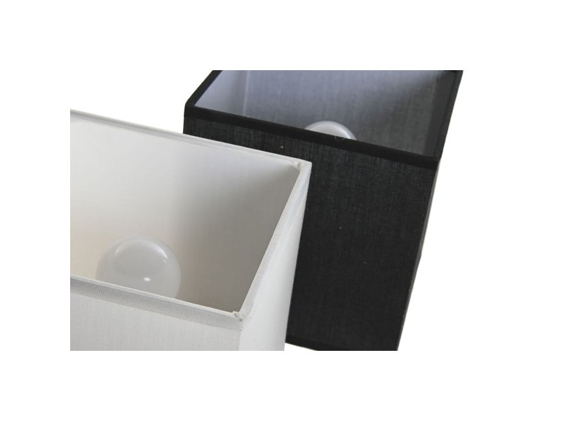 Аплик за стена DKD Home Decor Бял Черен Златен 50 W 220 V 15 x 19 x 27 cm 15 x 19 x 30 cm (2 броя)