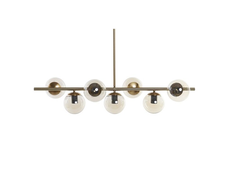 Полилей DKD Home Decor Златен Метал Кристал 96 x 30 x 130 cm