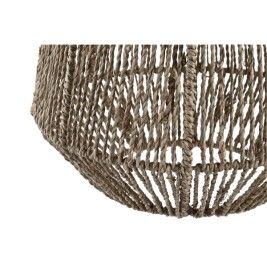 Купол на Лампа DKD Home Decor 30 x 30 x 28 cm Естествен Морска трева