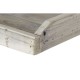 Лавица DKD Home Decor Бял Естествен Метал Ела Cмърч 40 % Метал 190 x 40 x 200 cm