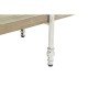 Лавица DKD Home Decor Бял Естествен Метал Ела Cмърч 40 % Метал 190 x 40 x 200 cm