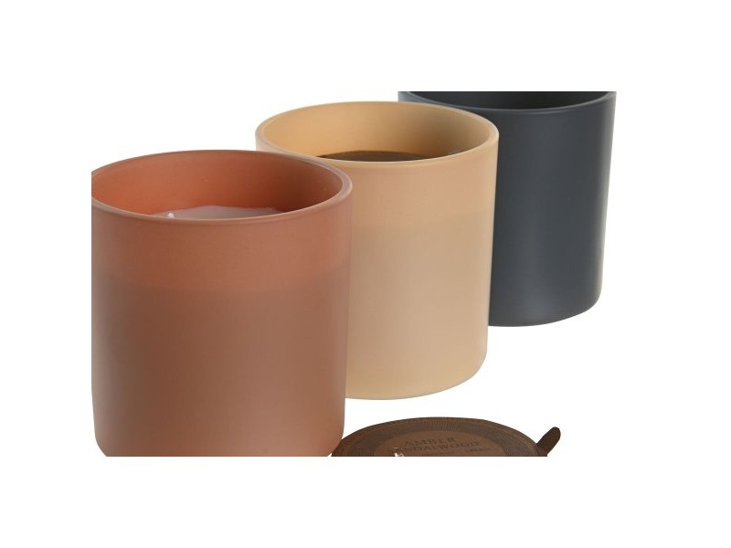 Ароматизирана Свещ DKD Home Decor Тропически 270 g (3 броя) Ароматизирана Свещ DKD Home Decor Тропически 270 g (3 броя)