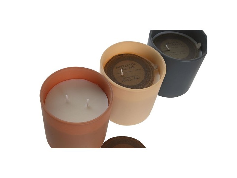 Ароматизирана Свещ DKD Home Decor Тропически 270 g (3 броя) Ароматизирана Свещ DKD Home Decor Тропически 270 g (3 броя)