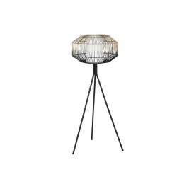 Лампион DKD Home Decor Черен Златен Желязо 50 W 220 V 39 x 39 x 103 cm