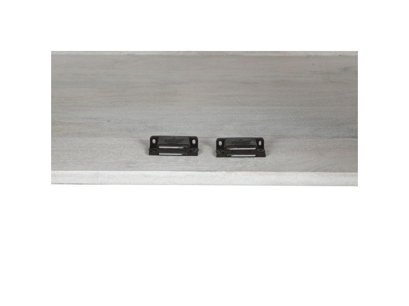 Лавица DKD Home Decor Бял Дърво манго 116 x 40 x 160 cm (1)