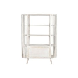 Лавица DKD Home Decor Бял Дърво манго 116 x 40 x 160 cm (1)