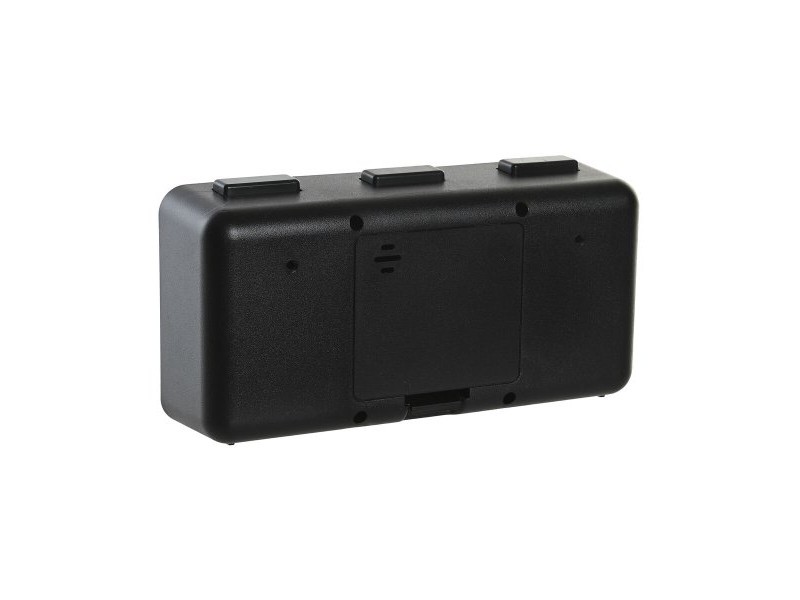 Будилник DKD Home Decor Бял Черен PVC 17 x 5 x 9 cm (2 броя)