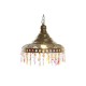 Полилей DKD Home Decor 37 x 37 x 38 cm Златен Метал Многоцветен 50 W Полилей DKD Home Decor 37 x 37 x 38 cm Златен Метал Многоцветен 50 W