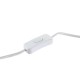 Настолна лампа DKD Home Decor Метал Бял Многоцветен 220 V 50 W 19 x 19 x 33 cm
