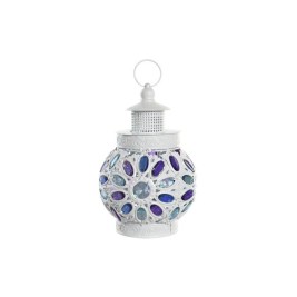 Настолна лампа DKD Home Decor Метал Бял Многоцветен 220 V 50 W 19 x 19 x 33 cm