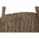 Дамска Чанта DKD Home Decor Кафяв Сметана 50 x 23 x 33 cm (2 броя)