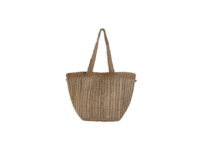 Дамска Чанта DKD Home Decor Кафяв Сметана 50 x 23 x 33 cm (2 броя)