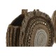 Дамска Чанта DKD Home Decor Кафяв Сметана 36 x 11 x 36 cm (2 броя)