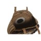 Дамска Чанта DKD Home Decor Кафяв Сметана 36 x 11 x 36 cm (2 броя)