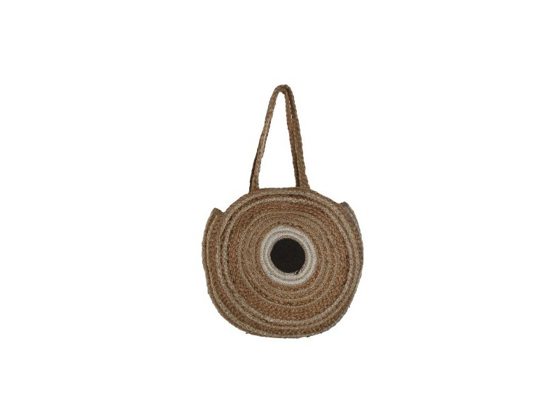 Дамска Чанта DKD Home Decor Кафяв Сметана 36 x 11 x 36 cm (2 броя)
