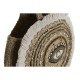 Дамска Чанта DKD Home Decor Черен Бежов Естествен 36 x 12 x 36 cm (2 броя)
