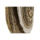 Дамска Чанта DKD Home Decor Черен Бежов Естествен 36 x 12 x 36 cm (2 броя)