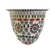 Полилей DKD Home Decor Кристал Метал Многоцветен 25 W 20 x 20 x 28 cm (2 броя)