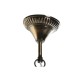 Полилей DKD Home Decor 32 x 32 x 26 cm Кристал Многоцветен 25 W (2 броя)
