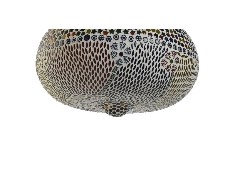 Полилей DKD Home Decor 32 x 32 x 26 cm Кристал Многоцветен 25 W (2 броя)