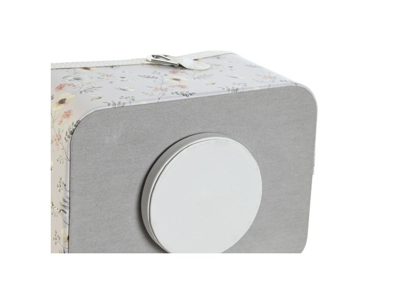 Дистанционно DKD Home Decor Син Сив камила Светло розово 2 броя