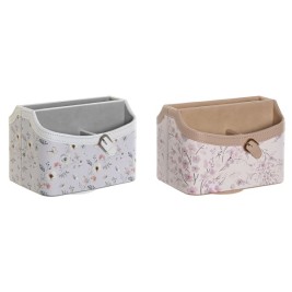 Дистанционно DKD Home Decor Син Сив камила Светло розово 2 броя
