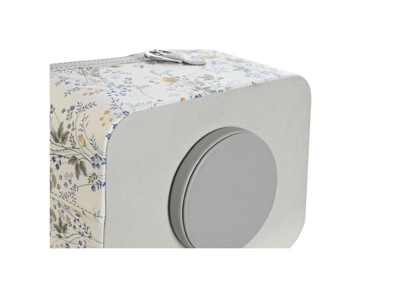Дистанционно DKD Home Decor Бял Сив Люляк Светло розово 2 броя