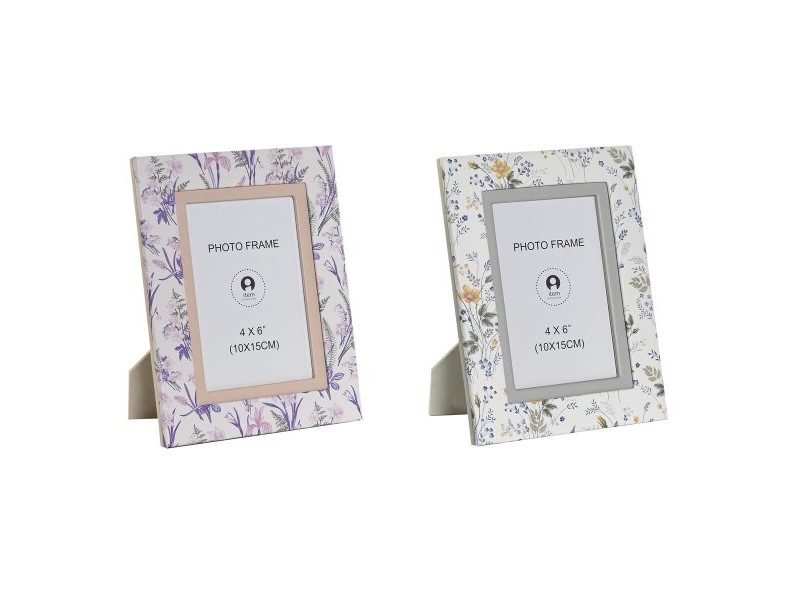 Дамска Чанта DKD Home Decor Бял Сив Люляк Светло розово 16,5 x 2 x 21,5 cm (2 броя)
