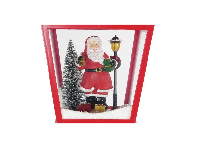 Улично осветление DKD Home Decor Бял Червен Метал 30 x 30 x 180 cm Улично осветление DKD Home Decor Бял Червен Метал 30 x 30 x 180 cm