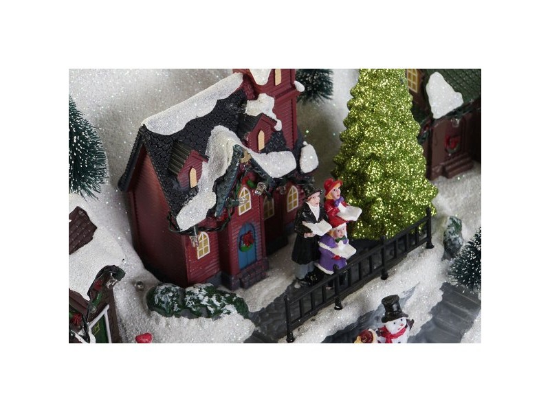 Коледна Украса DKD Home Decor Многоцветен 34 x 18 x 27,5 cm