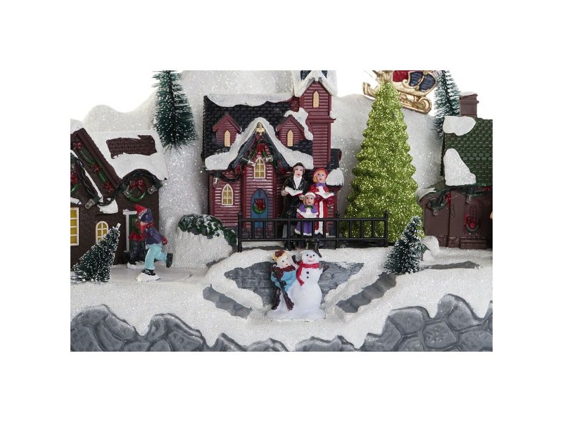 Коледна Украса DKD Home Decor Многоцветен 34 x 18 x 27,5 cm
