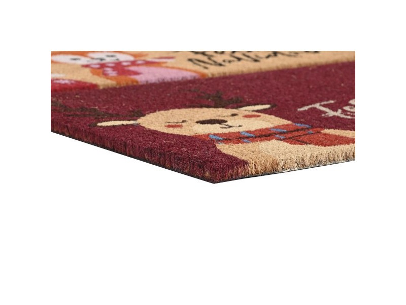 Изтривалка за Врата DKD Home Decor Червен Многоцветен PVC Кокосови влакна 60 x 40 x 1,5 cm (2 броя) Изтривалка за Врата DKD Home Decor Червен Многоцветен PVC Кокосови влакна 60 x 40 x 1,5 cm (2 броя)