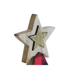 Коледна Украса DKD Home Decor Черен Червен Дърво 11,5 x 4 x 31 cm