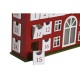 Коледен Календар DKD Home Decor Дървен 37,5 x 8,5 x 31 cm (2 броя)