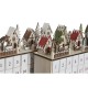 Коледен Календар DKD Home Decor Дървен 45 x 11 x 23 cm (2 броя)