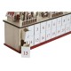 Коледен Календар DKD Home Decor Дървен 45 x 11 x 23 cm (2 броя)