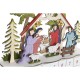 Коледен Календар DKD Home Decor Дървен 34 x 8,5 x 36,5 cm (2 броя)