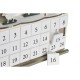 Коледен Календар DKD Home Decor Дървен 34 x 8,5 x 36,5 cm (2 броя)
