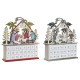 Коледен Календар DKD Home Decor Дървен 34 x 8,5 x 36,5 cm (2 броя)