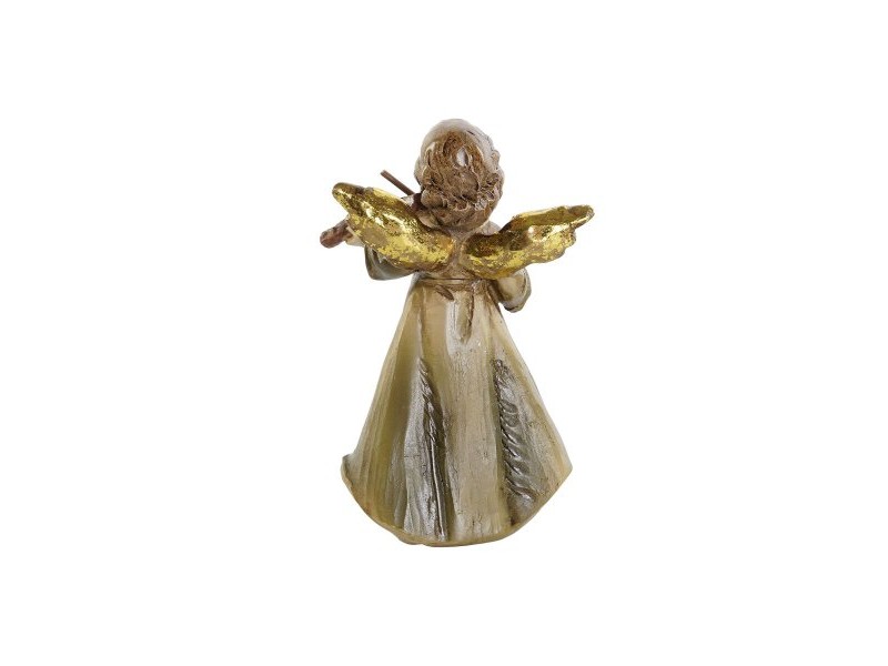Коледна Украса DKD Home Decor Многоцветен Ангел 6 x 3,9 x 9,8 cm (4 броя)