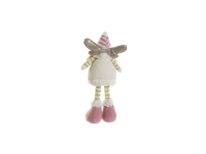 Коледна Украса DKD Home Decor Многоцветен Елф 13 x 7 x 35 cm (3 броя)