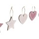 Висяща украса DKD Home Decor Розов Светло розово Дървен 6,5 x 1 x 6,5 cm (9 Части) (3 броя) Висяща украса DKD Home Decor Розов Светло розово Дървен 6,5 x 1 x 6,5 cm (9 Части) (3 броя)