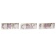 Висяща украса DKD Home Decor Розов Светло розово Дървен 6,5 x 1 x 6,5 cm (9 Части) (3 броя) Висяща украса DKD Home Decor Розов Светло розово Дървен 6,5 x 1 x 6,5 cm (9 Части) (3 броя)