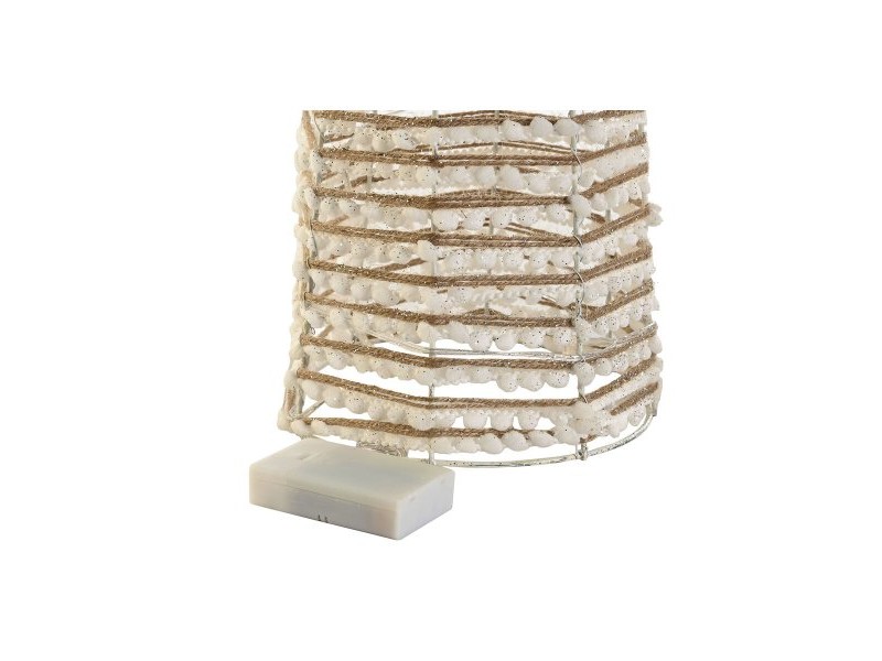 Коледна Украса DKD Home Decor Бял Златен Естествен 20 x 20 x 80 cm (3 Части) Коледна Украса DKD Home Decor Бял Златен Естествен 20 x 20 x 80 cm (3 Части)