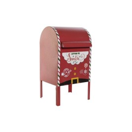 Коледна Украса DKD Home Decor Жълт Бял Черен Червен Ключ за пощенска кутия 28,5 x 26,5 x 52 cm