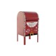 Коледна Украса DKD Home Decor Жълт Бял Черен Червен Ключ за пощенска кутия 28,5 x 26,5 x 52 cm
