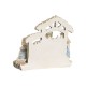 Рождествена Коледна Сцена DKD Home Decor Син Бял Кафяв Смола 20 x 7 x 17,5 cm (2 броя)