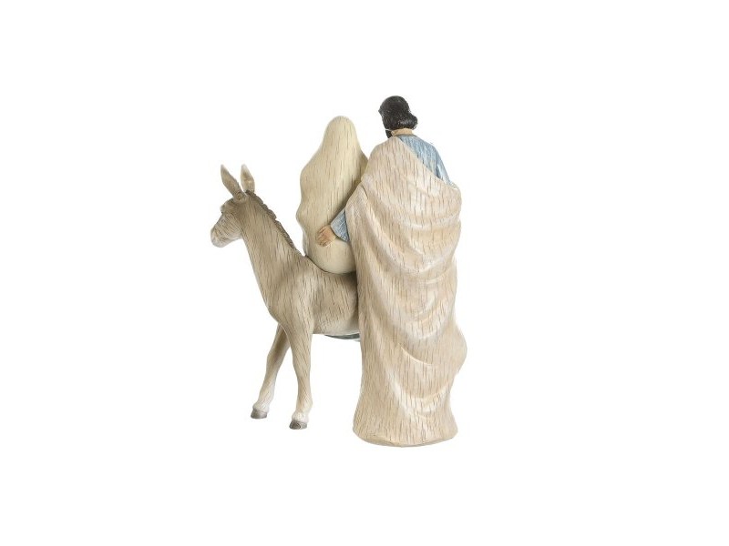 Рождествена Коледна Сцена DKD Home Decor Син Бял Кафяв Сребрист Смола 23,5 x 16 x 32 cm (2 броя) Рождествена Коледна Сцена DKD Home Decor Син Бял Кафяв Сребрист Смола 23,5 x 16 x 32 cm (2 броя)