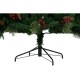 Коледно дърво DKD Home Decor Червен Зелен полиетилен 100 x 100 x 180 cm