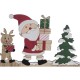 Коледен Календар DKD Home Decor Дървен MDF 45 x 1 x 19 cm 45 x 2 x 19 cm (2 броя)